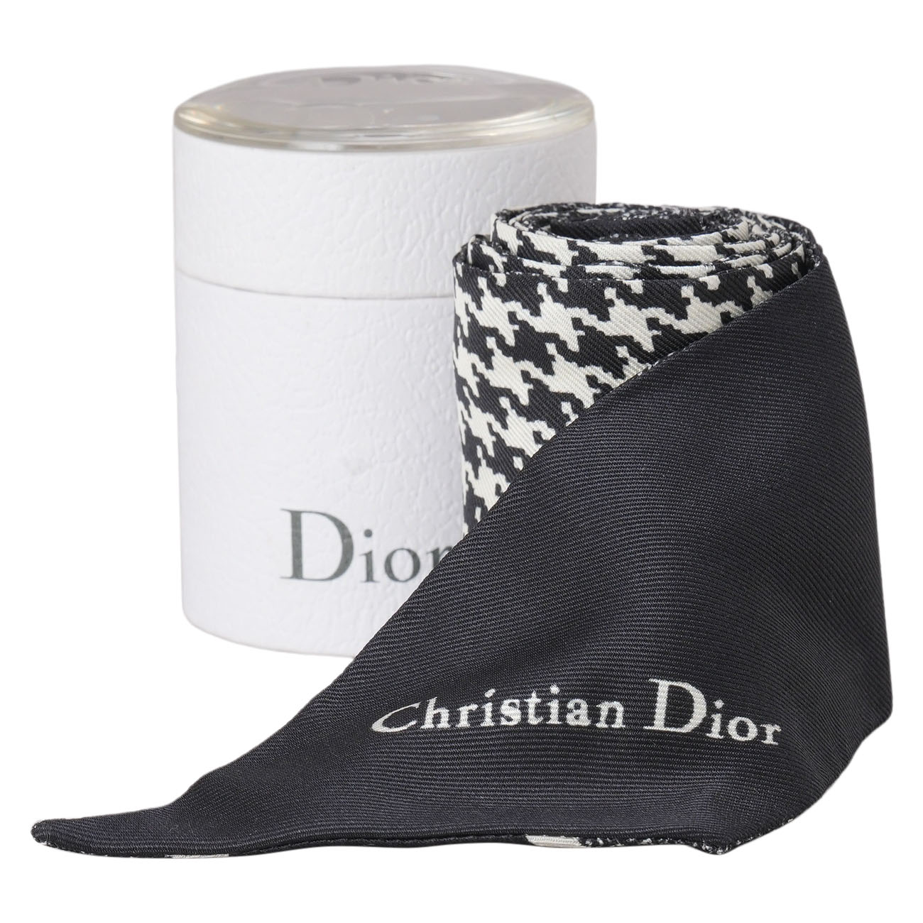 CHRISTIAN DIOR(USED)디올 트윌리 하운드체크